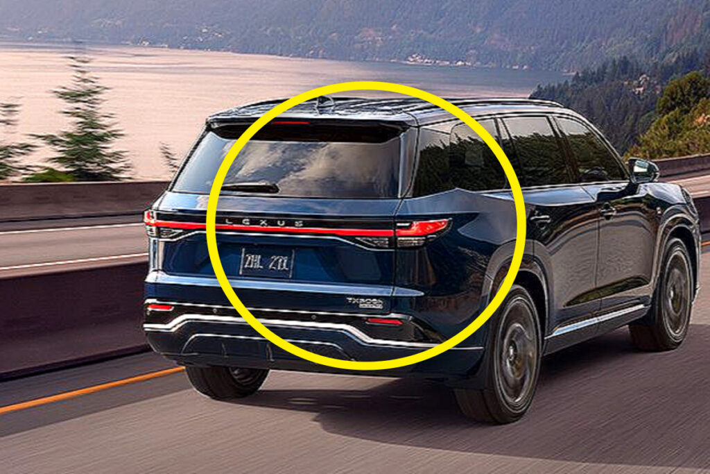"한국 오면 대형 SUV 1위!?" 렉서스 TX500h, 3열 크기에 모두 화들짝 1 렉서스 TX500h