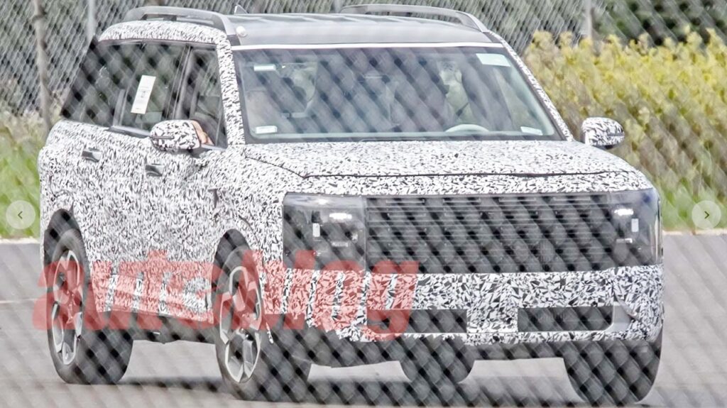 현대차 팰리세이드 풀체인지 위장랩 스파이샷