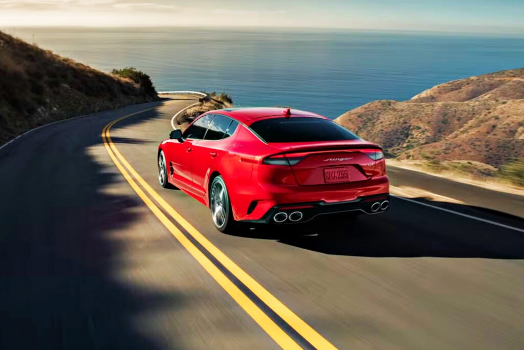 기아 스팅어 전기차 개발