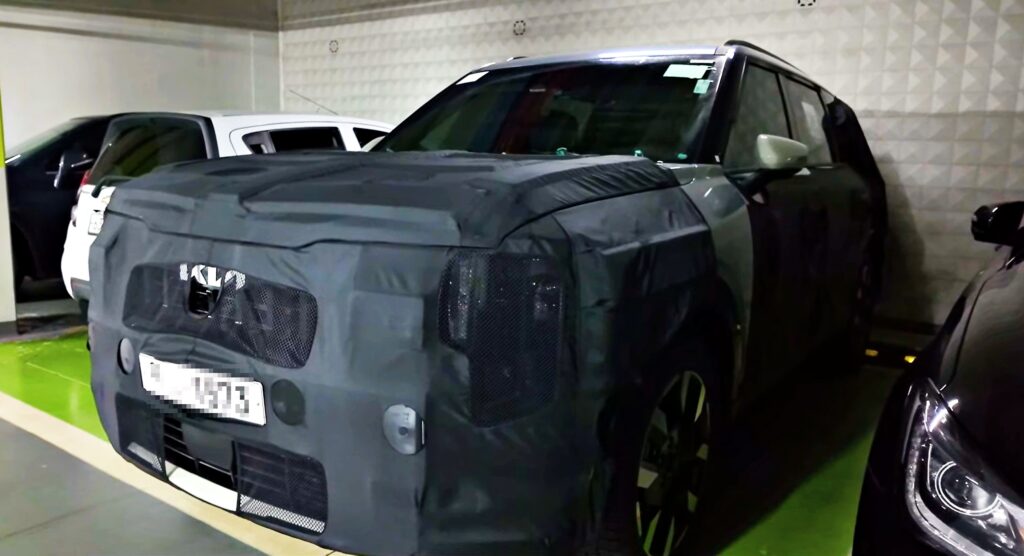 기아 텔루라이드 풀체인지 스파이샷 공개