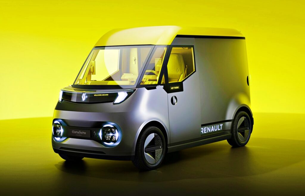"짐이 끝없이 들어가겠다".. 르노 미니밴, 대체 무슨 車길래 1 르노 전기 밴 콘셉트 에스타페트 크기