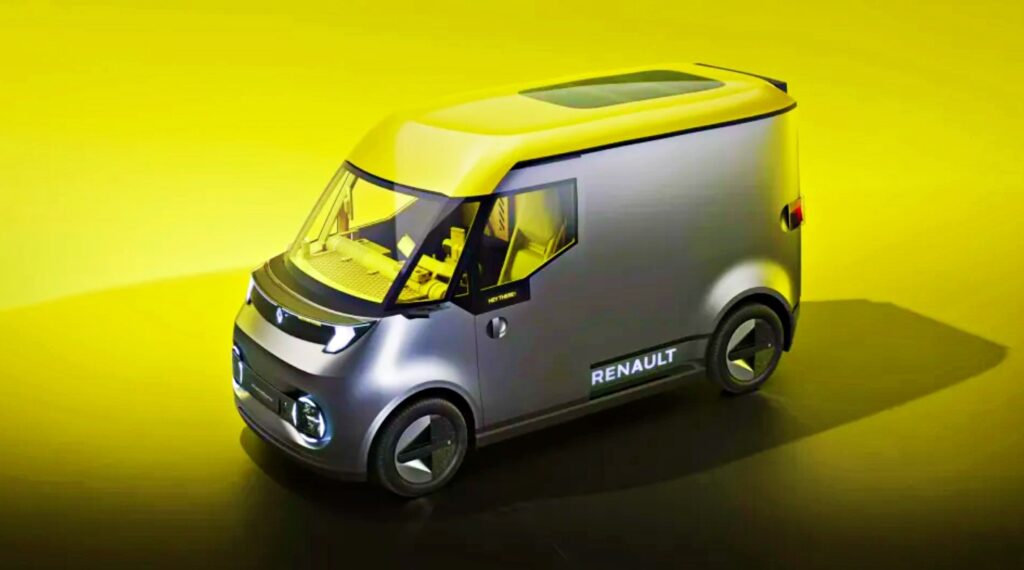 르노 전기 밴 콘셉트 에스타페트 크기