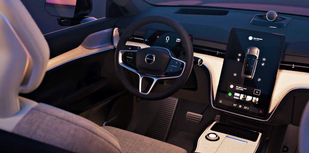 볼보 전기 세단 ES90 주행거리