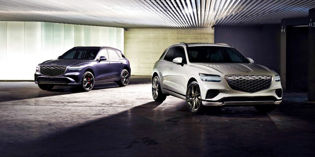 제네시스 GV70 마그마 액티브 스포일러 적용