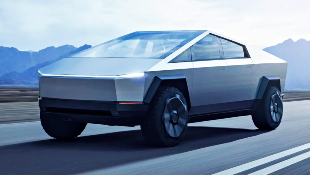 테슬라 사이버트럭 1만km 타이어 마모