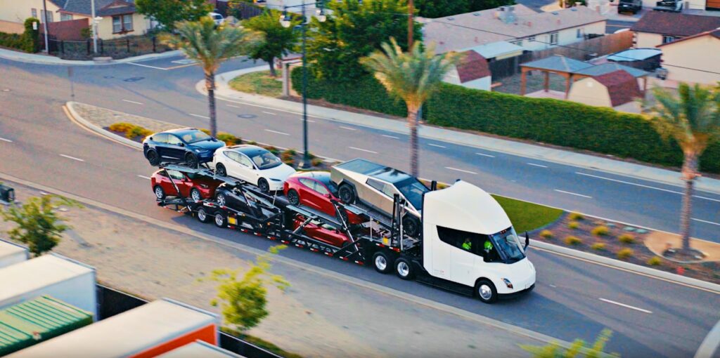 테슬라 세미 화재