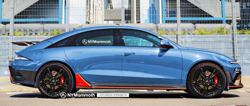 현대차 아이오닉 6N 예상도 공개