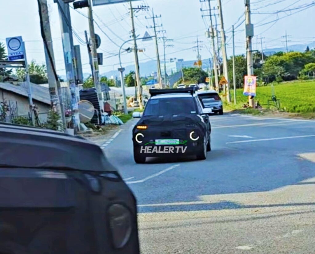 현대차 캐스퍼 일렉트릭 XRT 포착