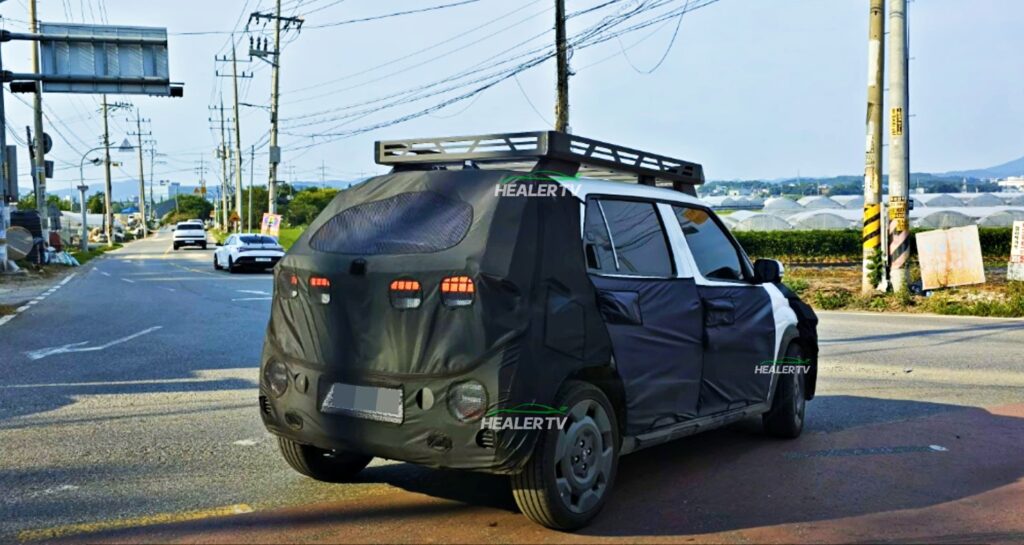 현대차 캐스퍼 일렉트릭 XRT 포착