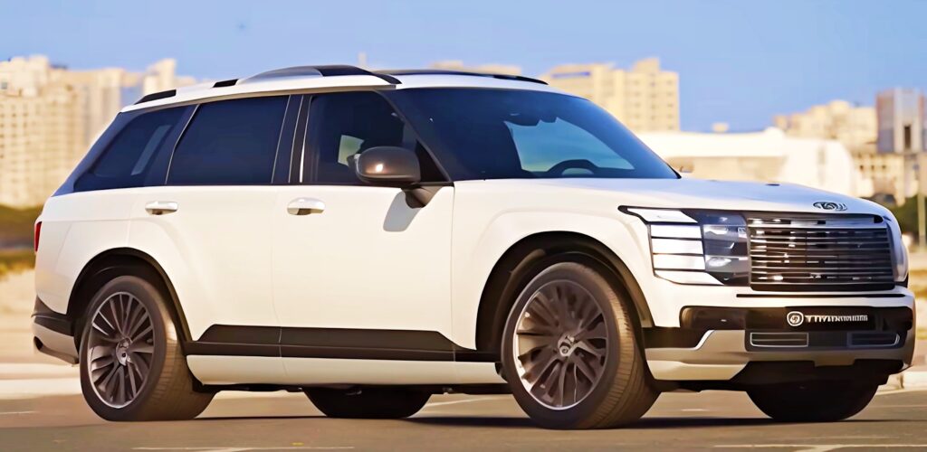 현대차 팰리세이드 풀체인지 예상도 공개