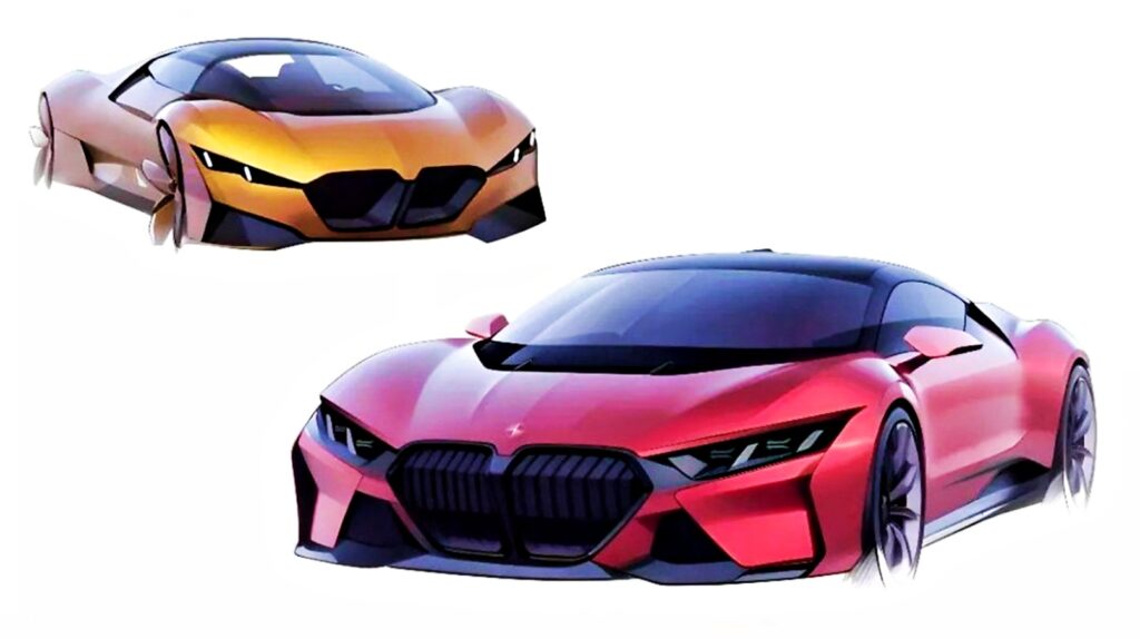 BMW M9 렌더링 공개