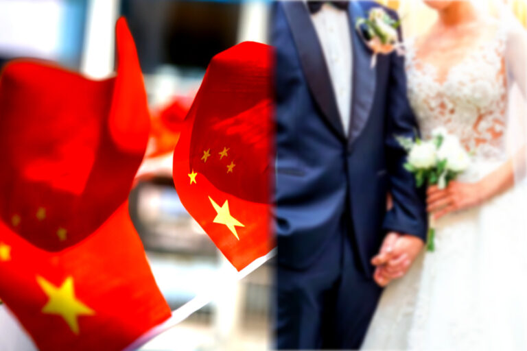 중국 혼인신고율