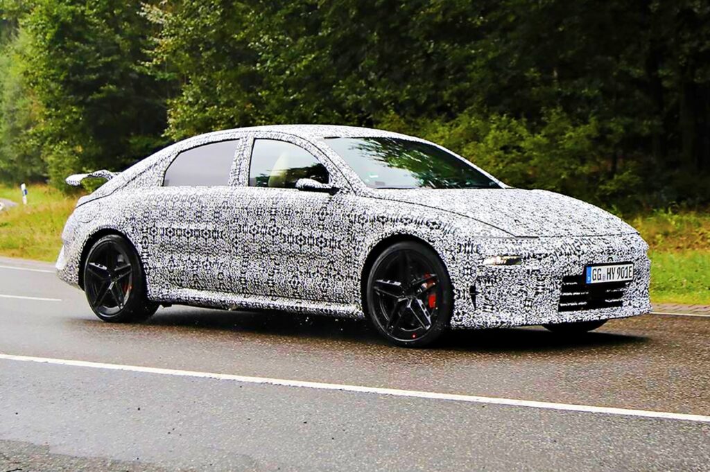 현대차 아이오닉 6N 스파이샷