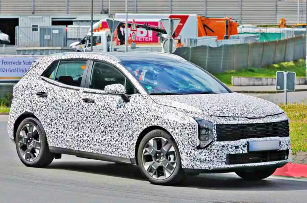 기아 스포티지 부분변경 스파이샷