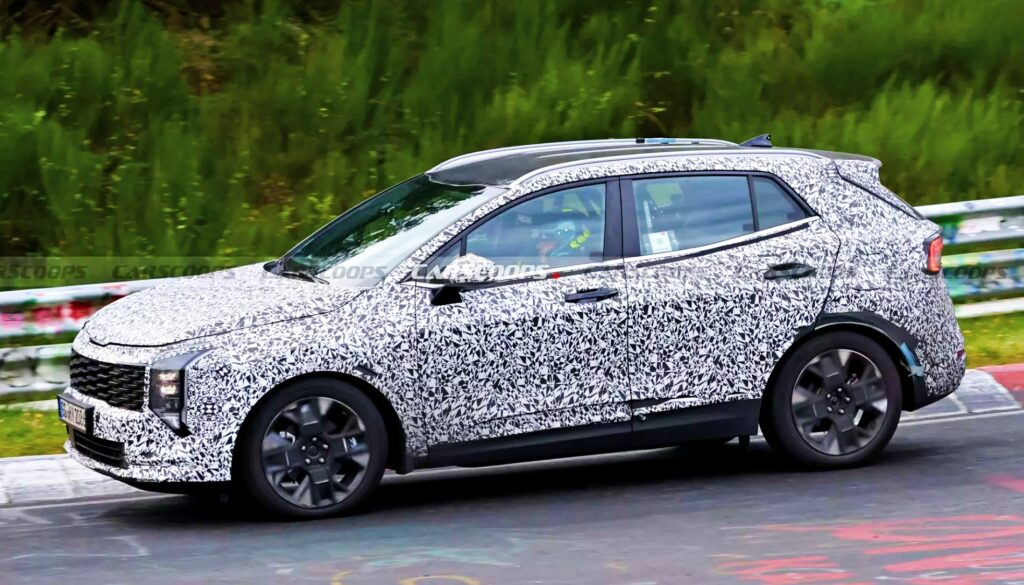 기아 스포티지 페이스리프트 디자인