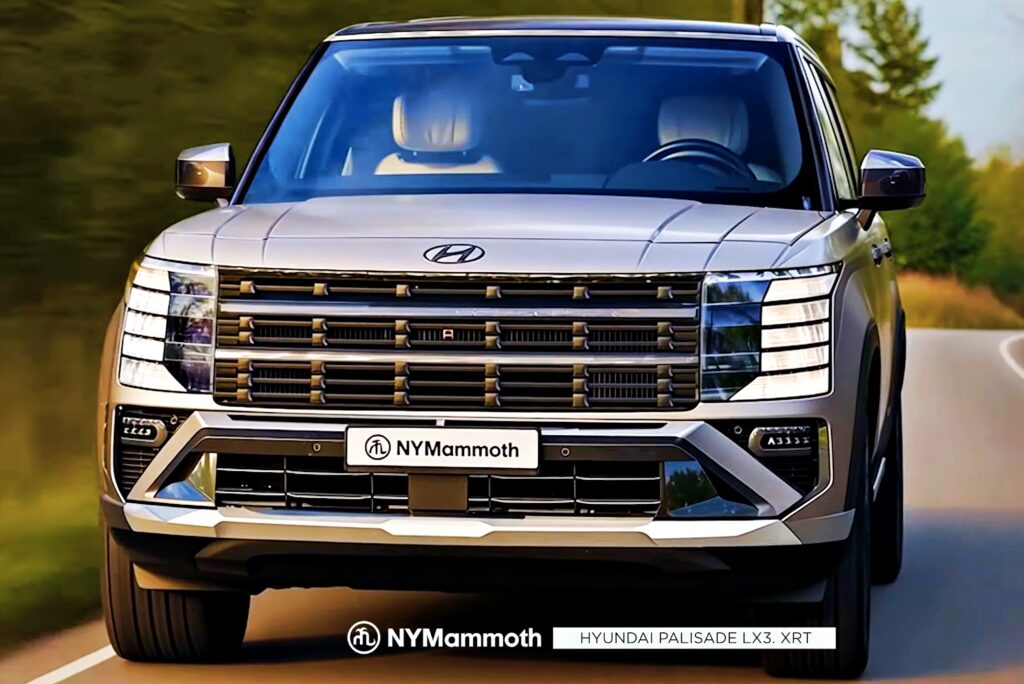 현대차 팰리세이드 풀체인지 XRT 예상도 공개