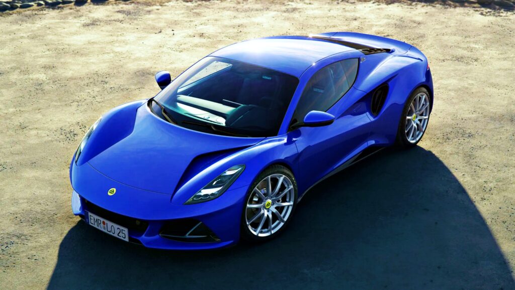 로터스 에미라 터보 SE 디자인