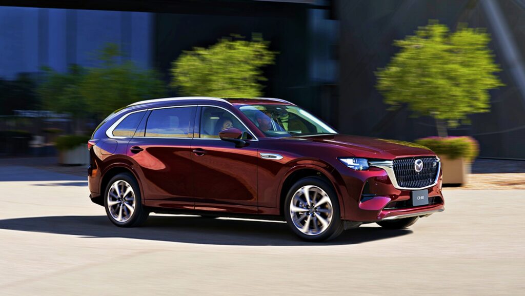 3천만 원대 싼타페 급 車.. phev는 전기로만 60km 간다 6 마쓰다 CX-80 출시