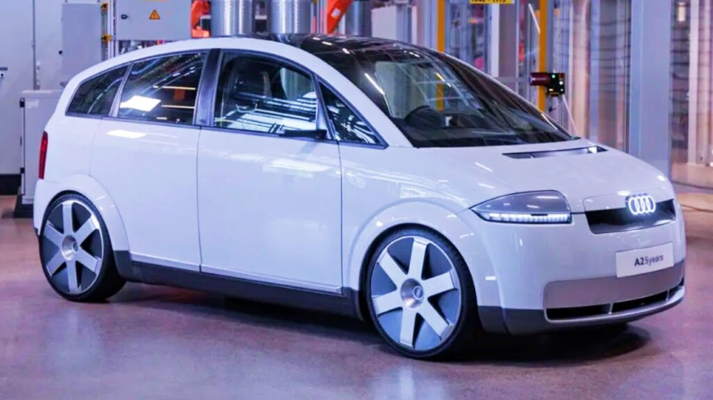 아우디 A2 전기차 개발