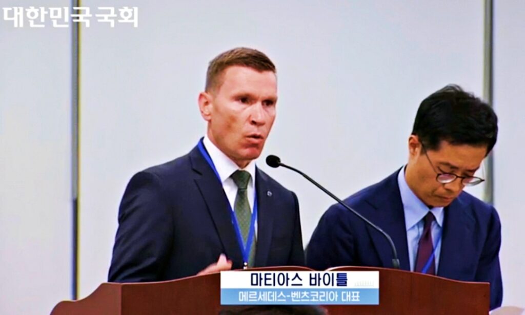 벤츠코리아 배터리 제조사 CATL 강조