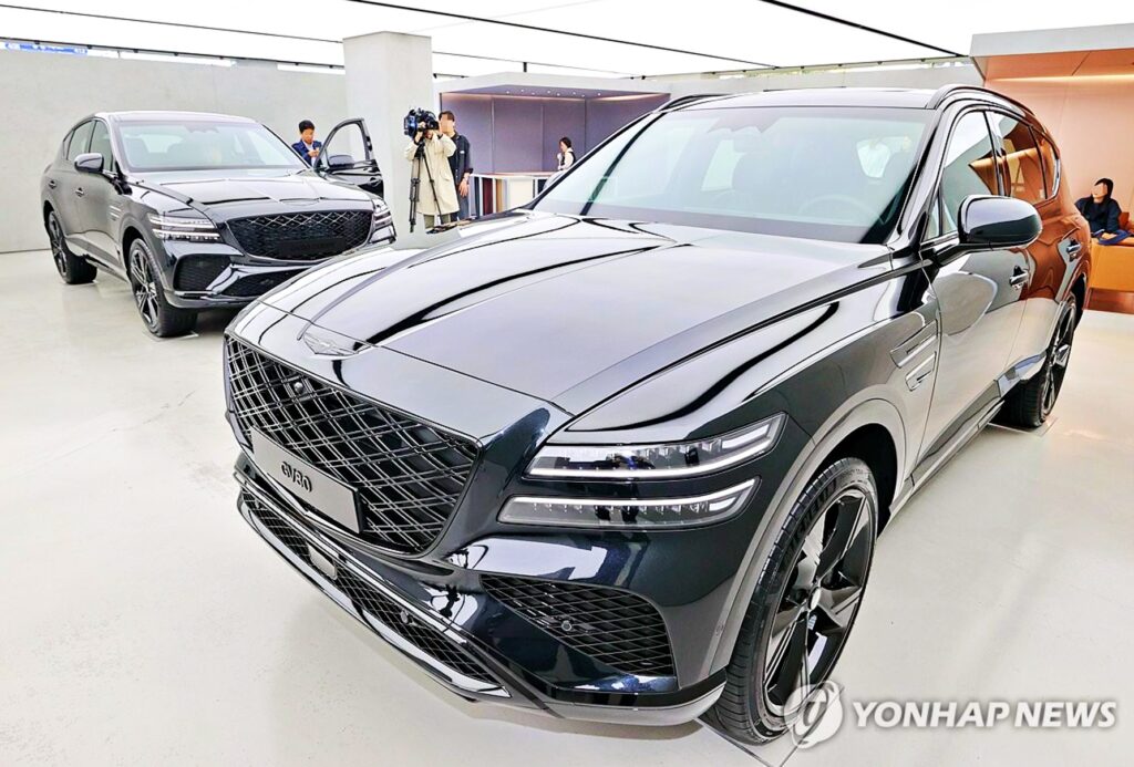 제네시스 GV80 쿠페 블랙 공개