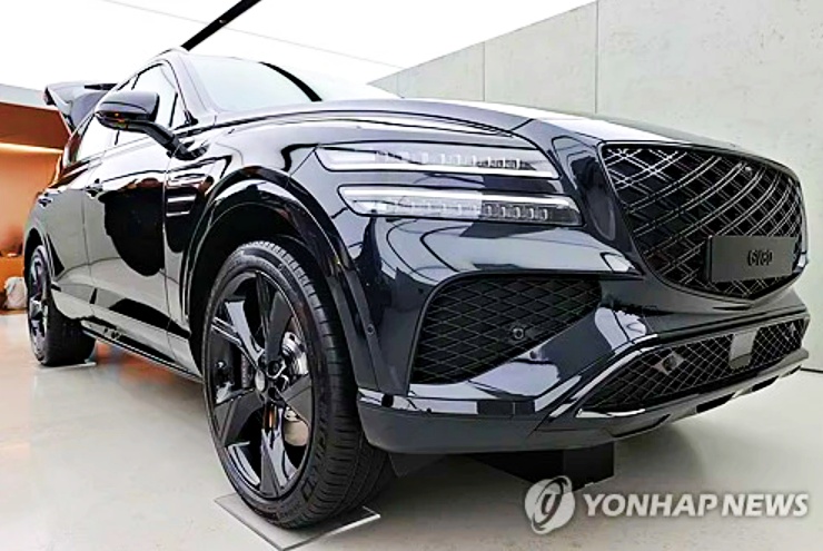 제네시스 GV80 쿠페 블랙 공개