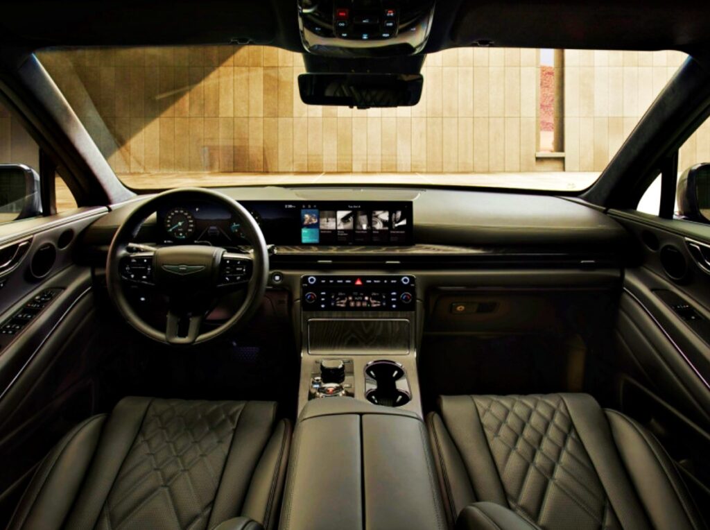 제네시스 GV80 블랙 디자인