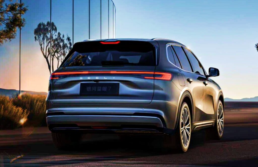 지리 갤럭시 스타쉽7 디자인