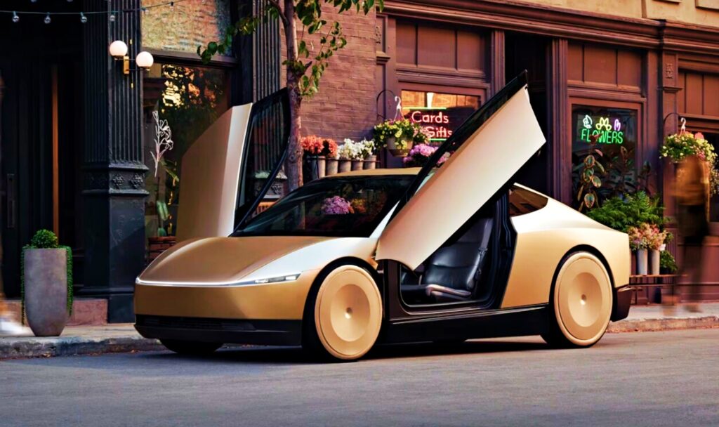 테슬라 사이버캡 공개