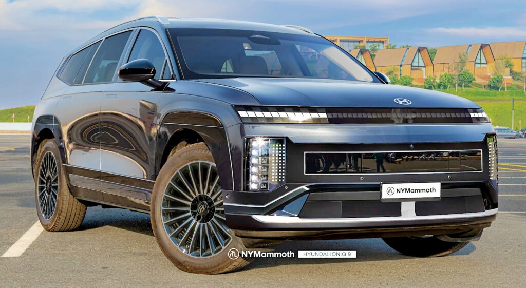 현대차 아이오닉 9 디자인