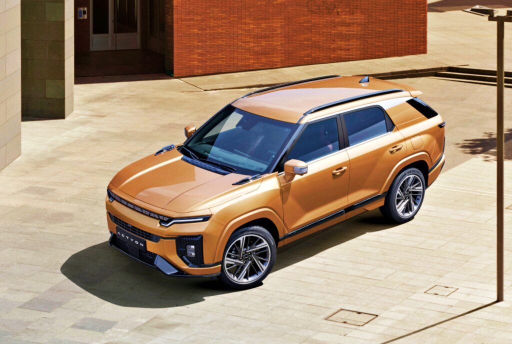 KGM 액티언 신차 구입의향 2위