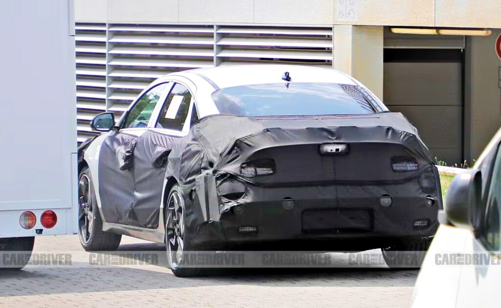 현대차 아이오닉 6 페이스리프트 스파이샷 공개