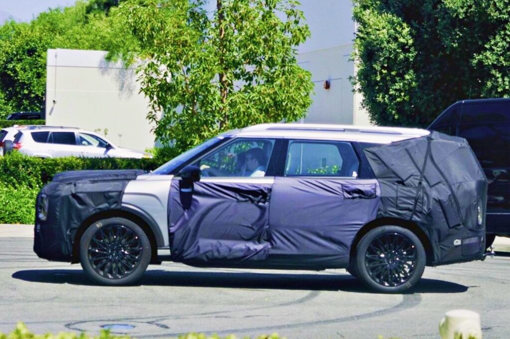 현대차 차세대 팰리세이드 스파이샷