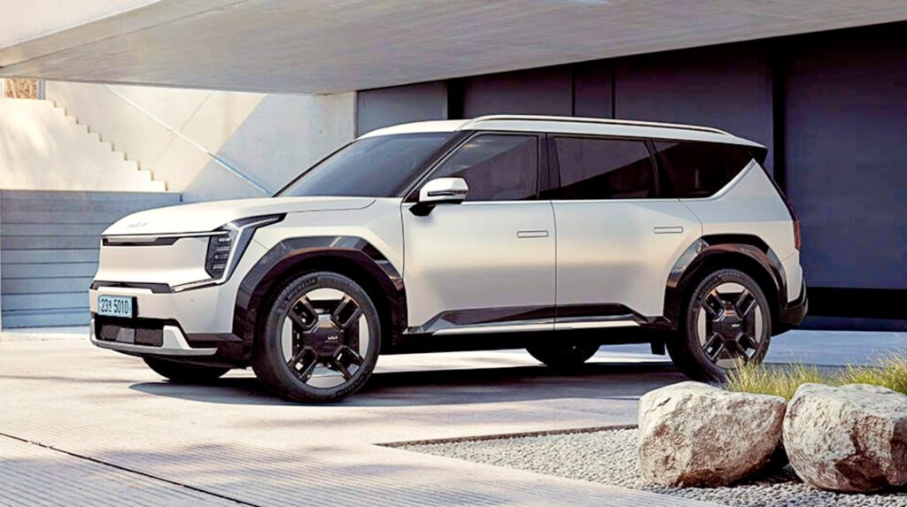 출시 하기도 전인데 "벌써 한국 車에 반했다"... 최고의 차 뭐길래 5 기아 EV9 최고의 패밀리카