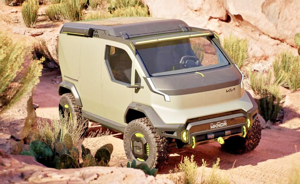 기아 아웃도어 콘셉트 플러그 앤 플레이 솔루션 적용