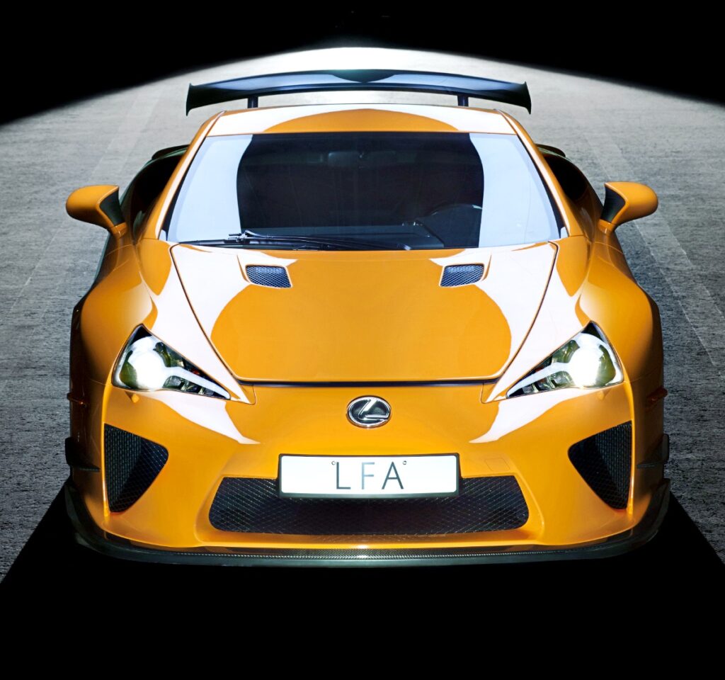 렉서스 LFA 후속 전기차 모델 주행거리
