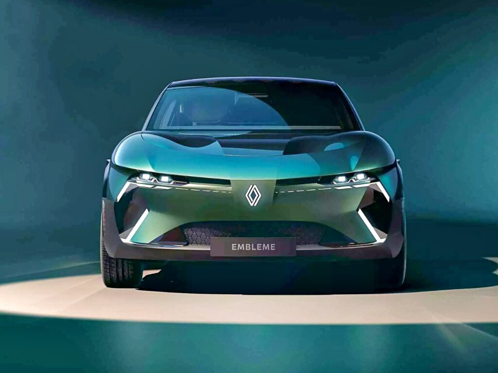 한 번에 1000km 가는 하이브리드 수소전기차 "르노가 공개".. 뭐길래 2 르노 엠블렘 디자인