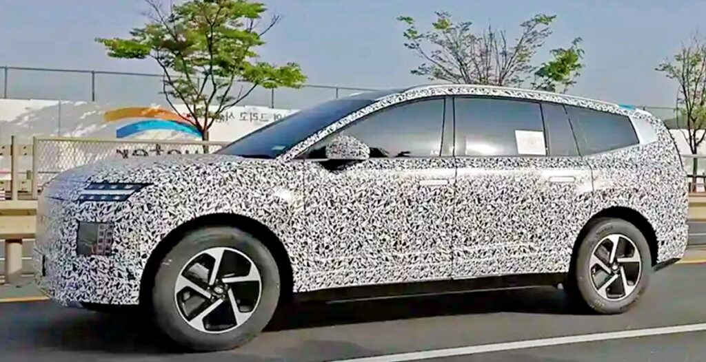 현대차 아이오닉 9 스파이샷