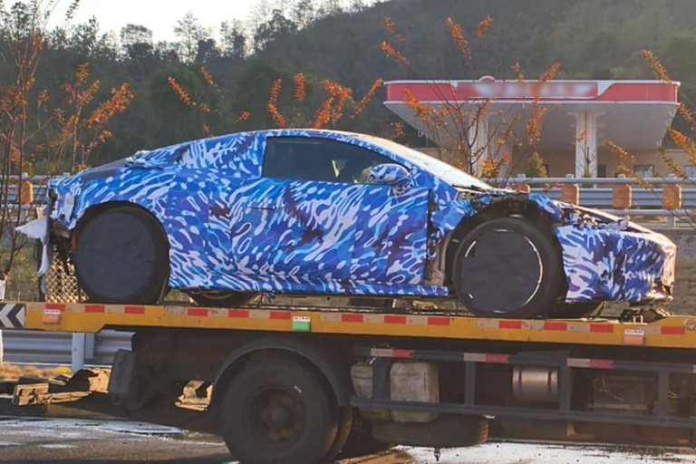 BYD 덴자 전기 스포츠카 출력