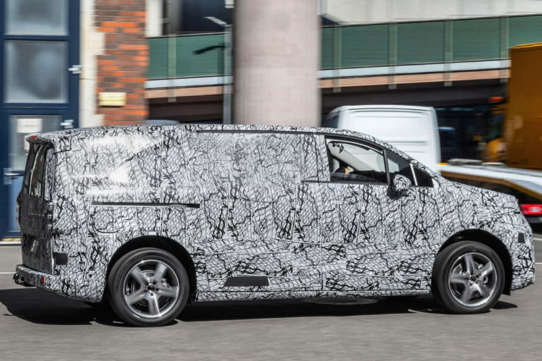 벤츠 VAN.EA 플랫폼 기반 전기 밴 출시