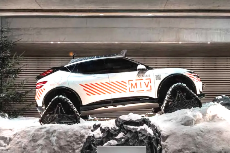 제네시스 GV60 다목적 험로주행 콘셉트 공개