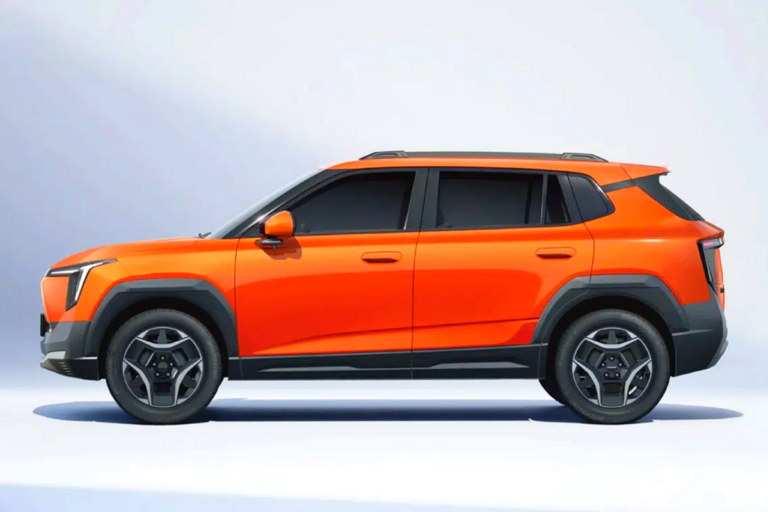 둥펑자동차 나미 06, 기아 EV3와 디자인 유사