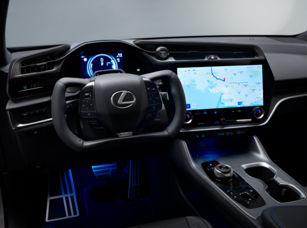 렉서스 RZ 부분변경, 가상 변속 시스템 탑재