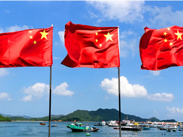 중국 서해상 불법구조물 비례 조치