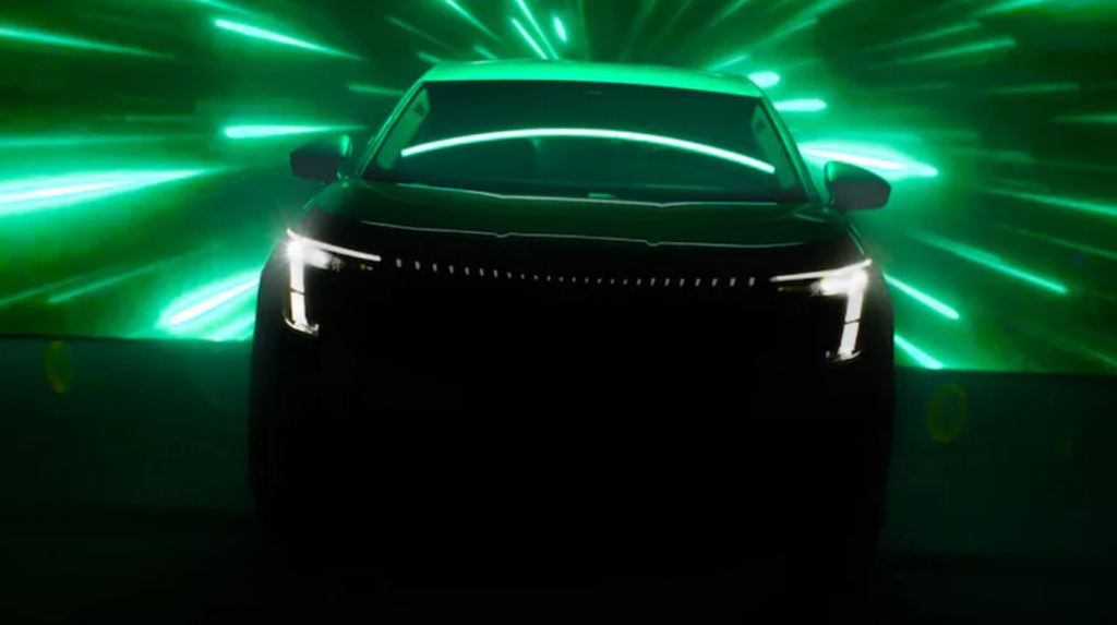 스코다 신형 전기 SUV 티저 공개