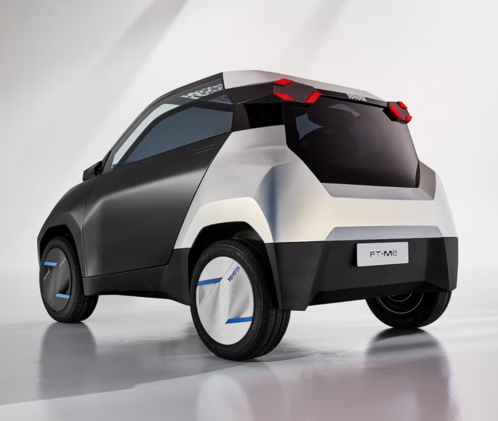 토요타 FT-Me 주행거리