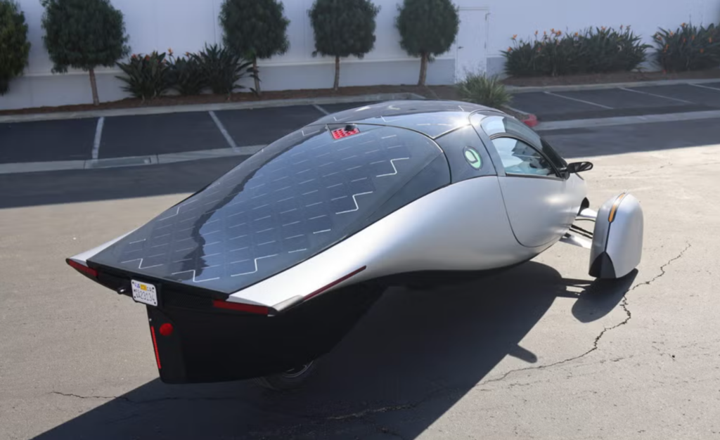 태양광 전기차 앱테라 주행거리