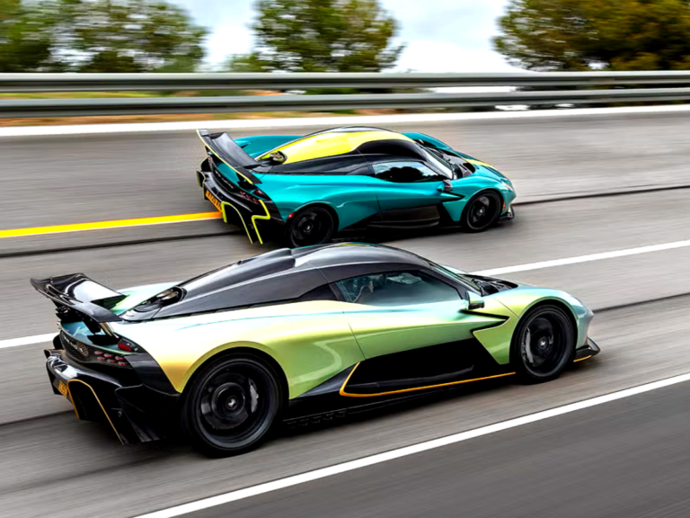 애스턴마틴 발할라 주행 테스트