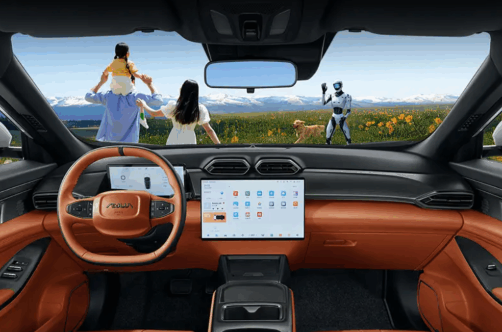 둥펑자동차 에올루스 L7 주행거리