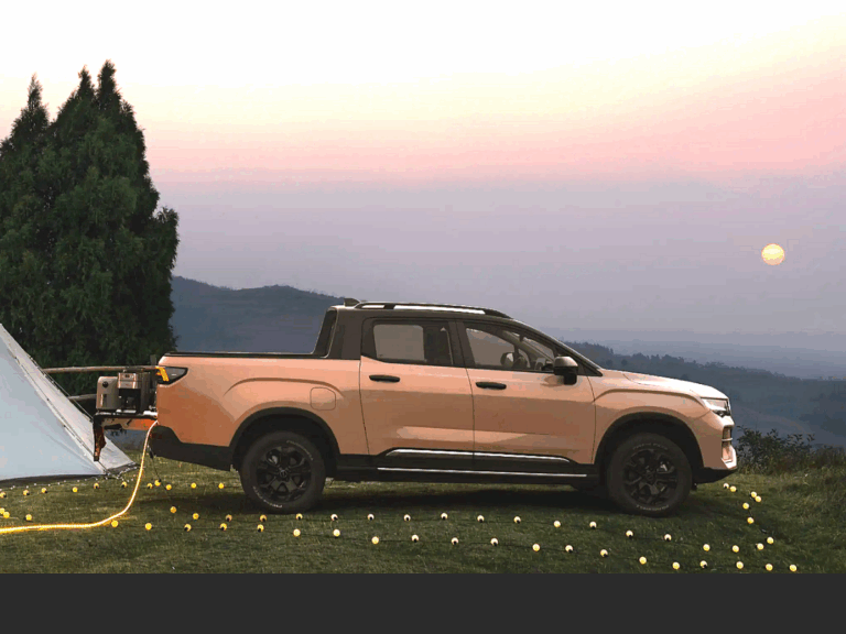 지리 레이더 하이브리드 픽업 공개